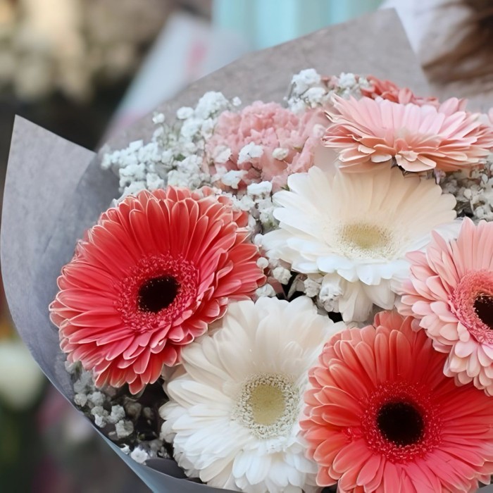 Монобукет из гербер